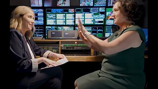 Katie Porter Attempts To Eat Reporter