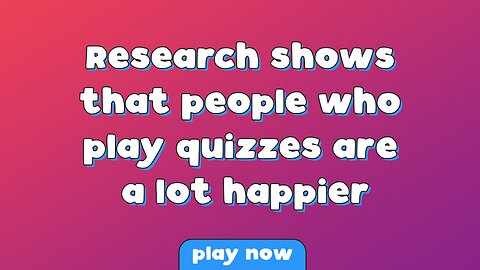 Fun Trivia Quiz