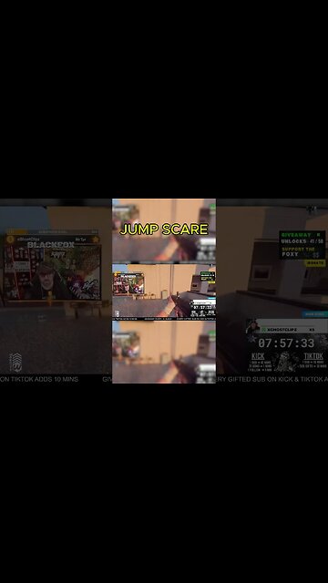 When your wife comes into stream and does a jump scare for laughs.