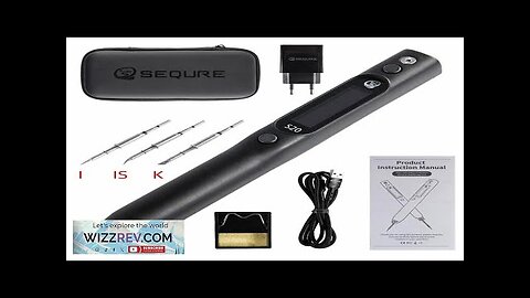 SEQURE DC Soldering Iron-S20K+I+IS European Standard-with 3 Soldering Iron Tips Review