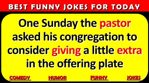 🤣 BEST FUNNY JOKES OF THE DAY - Try not to laugh Challenge