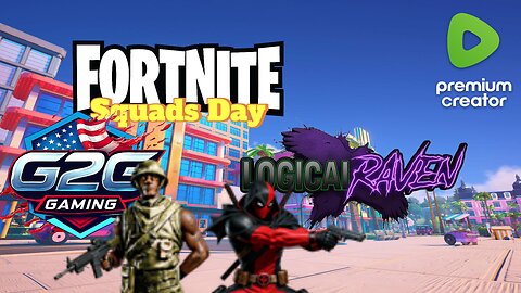 Fortnite ~ Squads Day! Grab a gun, Get to sharing those bullets! Fun for all!