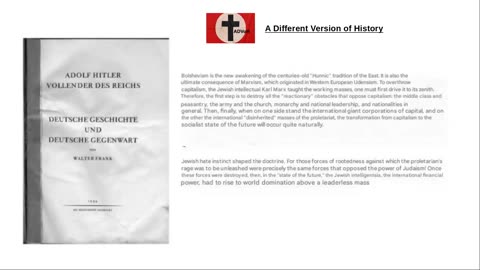 Adolph Hitler Completer of the Reich 1944 - Bolshevism is from the East