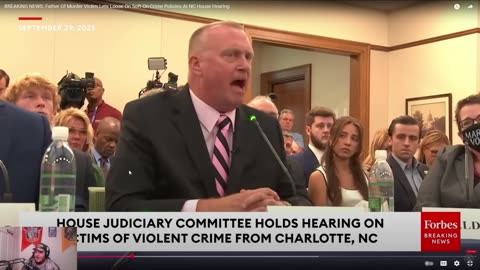 Father Of Murder Victim Lets Loose On Soft-On-Crime Policies At NC House Hearing | Reaction