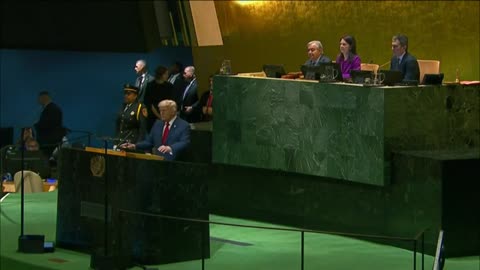 Trump teleprompter and escalator flop.