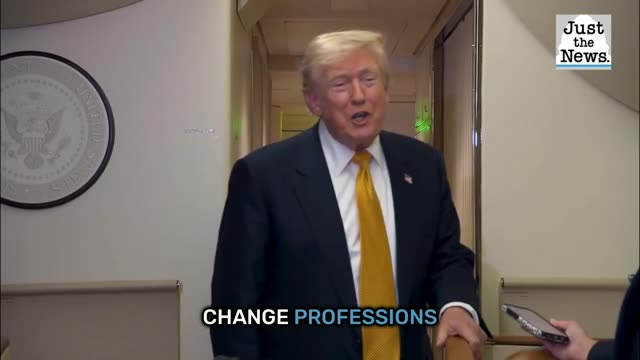 Trump discusses flight safety concerns and perceived threat from Iran thumbnail