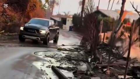 Lo que pasó en California incendio láser.