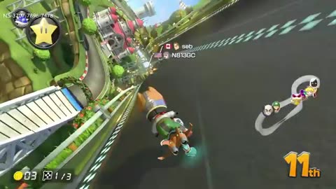 🦃🎅11_4_21 edition of Mario Kart 8 Deluxe. Racing with thegreatgq🥧🎄