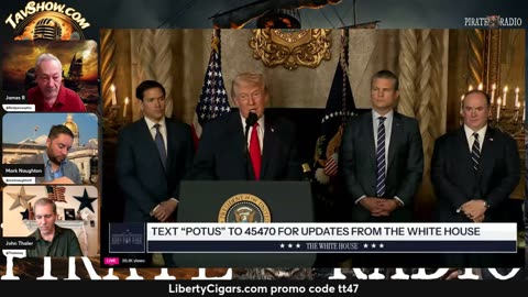 12/22/25 Live coverage w/Prez T+War Sec https://libertycigars.com/ PROMO TT47