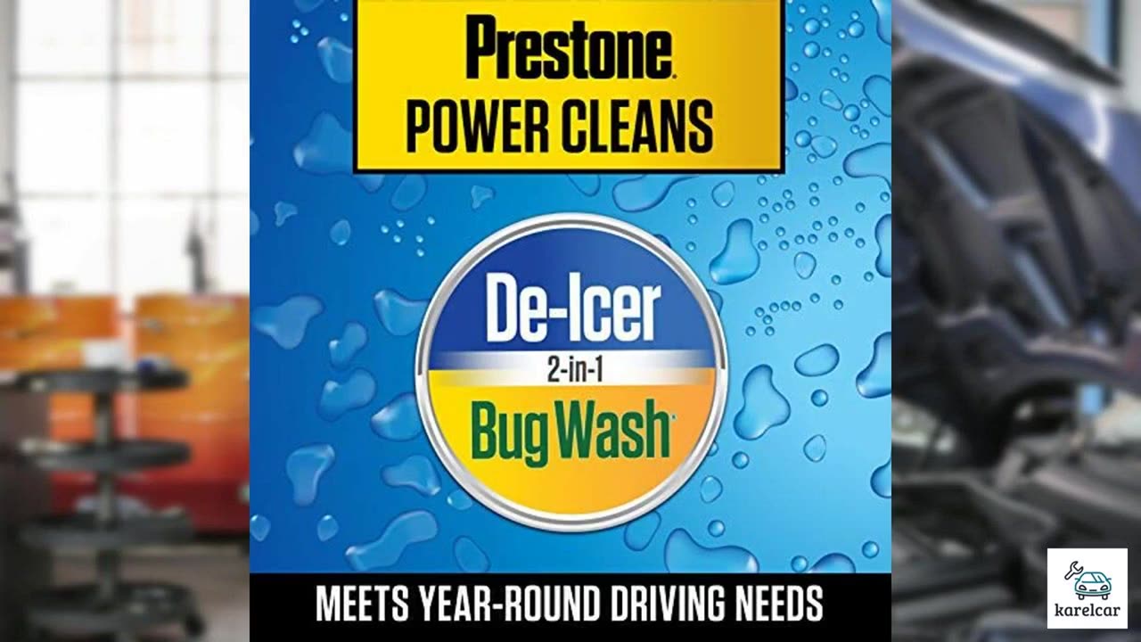 Prestone AS658 Deluxe 2-in-1 Windshield Washer Flu