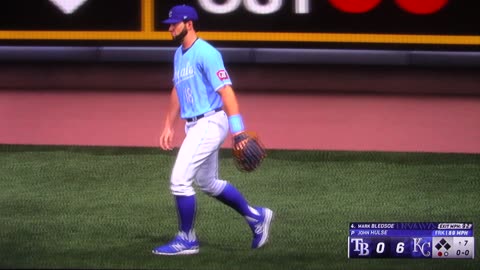 MLB The Show: Kansas City Royals vs Tampa Bay Rays (S23 G125)