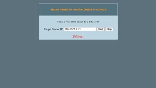 Hacxx Denial Of Service (DOS) Free 2025