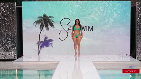 Sahai Lacasse in SLOW MOTION | New York Swim Week 2024