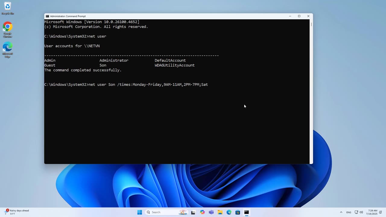 How I Limit My Son's Computer Time Without Software