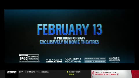 Goat (2026) - U.S. TV Spot ('toilet')