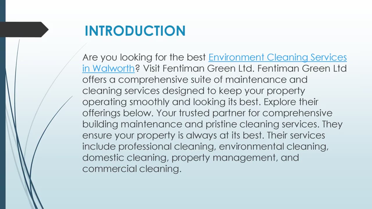 Best Environment Cleaning Services in Walworth