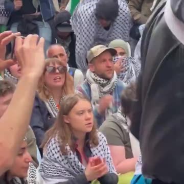 Greta calls for Islamic jihad.