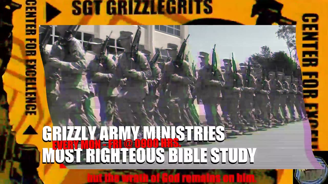 THE MOST RIGHTEOUS BIBLE STUDY STREAMING @ 0900 HRS. MON - FRI