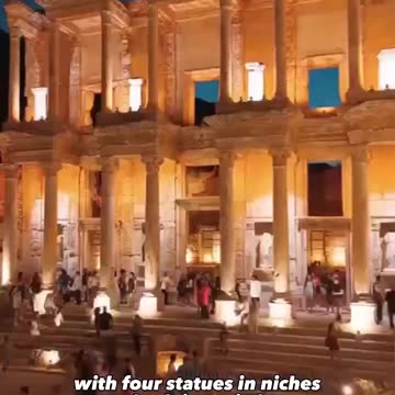 🇹🇷 LIBRARY OF CELSUS, EPHESUS, TURKEY - ANCIENT TARTARIA