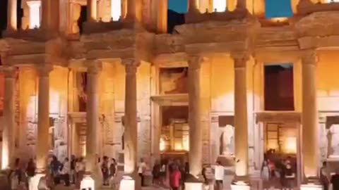 🇹🇷 LIBRARY OF CELSUS, EPHESUS, TURKEY - ANCIENT TARTARIA