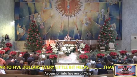 NCTV45 CATHOLIC MASS FROM HOLY SPIRIT PARISH (ST VITUS SITE) 9 AM SUNDAY JAN 5 2025