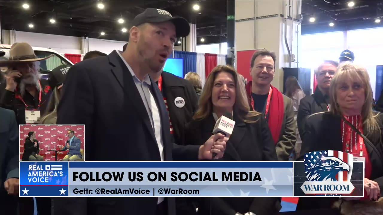 Ben Bergquam Interviews The WarRoom At CPAC 2025