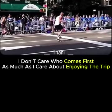 I don't care who comes first, As much as I care about enjoying the trip