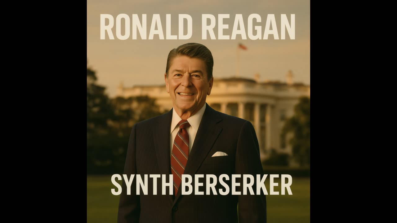 Ronald Reagan (Patriotic Rock-Jazz Fusion Anthem) – Synth Berserker | Sax-Driven Freedom Anthem