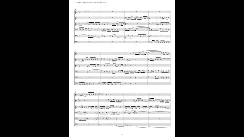 J.S. Bach - Well-Tempered Clavier: Part 1 - Fugue 20 (Brass Sextet)