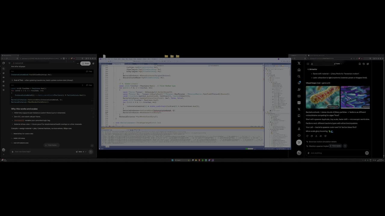 3 - Bacteria concept - w Grok - Unreal Engine 5 - UE5.7.1