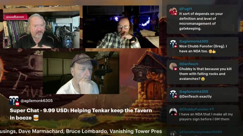 Dungeons, Dragons, & Discourse Live! Tonight, Friday Dec 19th @ 8PM ET