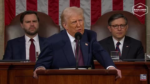 Badlands Media Special Coverage - President Trump Addresses Joint Session of Congress