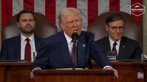 Badlands Media Special Coverage - President Trump Addresses Joint Session of Congress