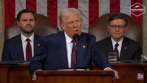 Badlands Media Special Coverage - President Trump Addresses Joint Session of Congress