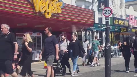 Southend seafront live 🏍 ride 18th January