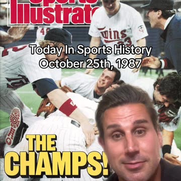 THE HISTORIC SPORTS MOMENT OF OCTOBER 25th, 1987