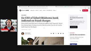 Fraud alleged in failure of First National Bank of Lindsay