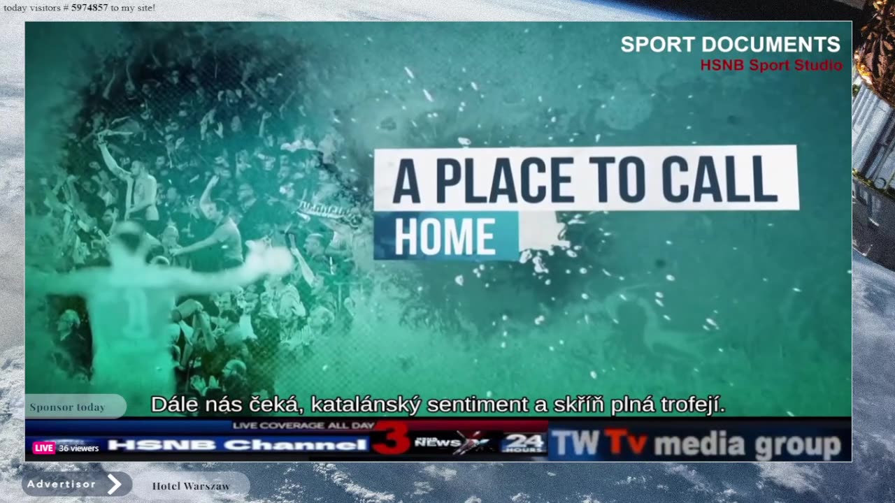 HSNB Skyline Channel 8 - live reatsream from Eutelsat9b