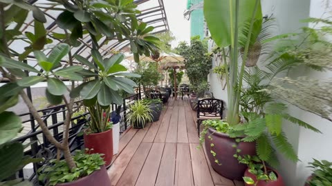 Caravan Garden Cafe in Phnom Penh, Cambodia