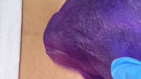 @waxingqueenadventures Brazilian Wax Using Sexy Smooth Purple Seduction Hard Wax Tutorial