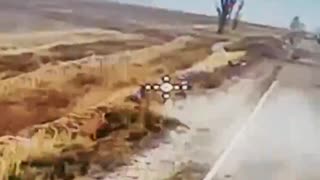 Ukrainians Going After Russian Motorcide Squad+ Support Vehicles