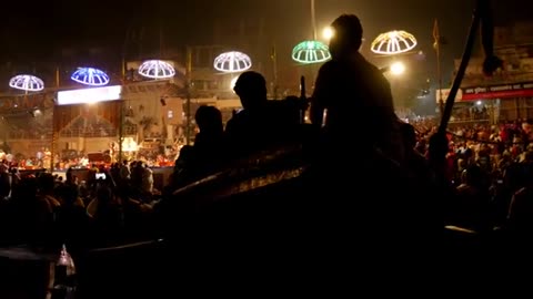 😍4K Varanasi, Holiest City in India with soothing music