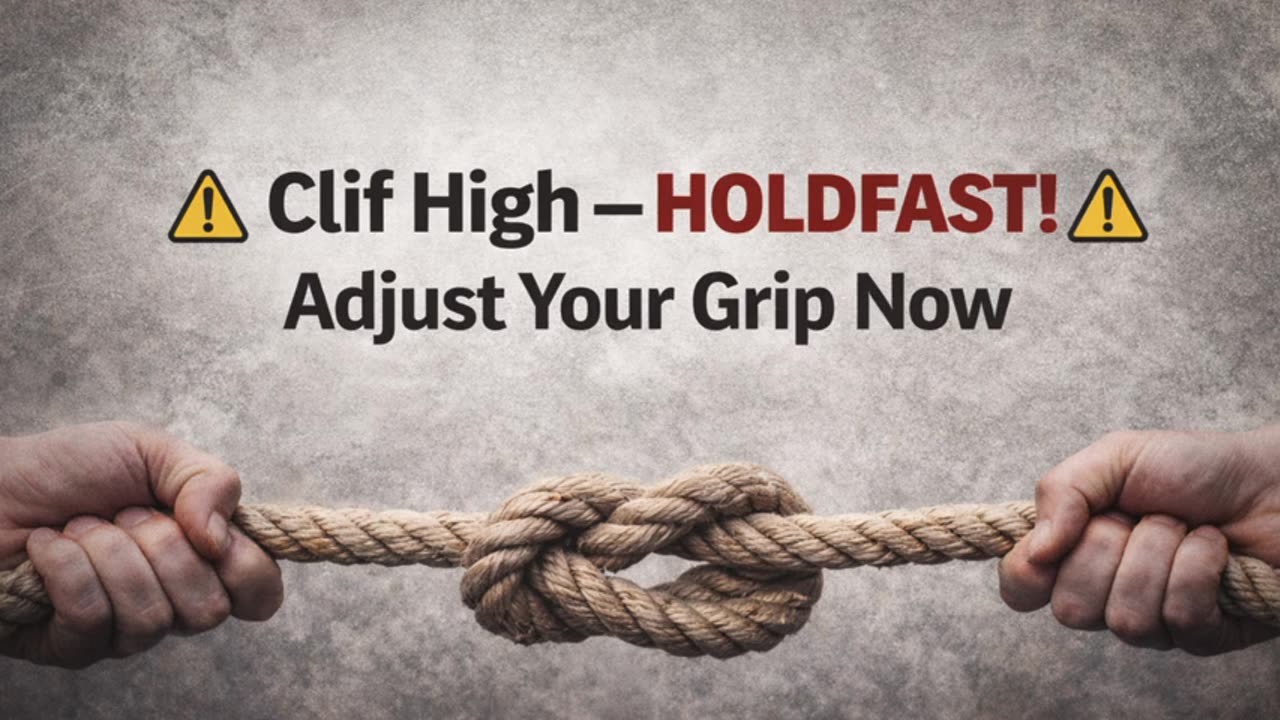 ⚠️ Clif High – HOLDFAST! Adjust Your Grip Now ⚠️
