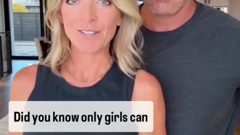 Only Girls Can Do THIS?! 😲💁‍♀️#OnlyGirlsCan #CoupleChallenge #TikTokChallenge #TryThisAtHome #Gender
