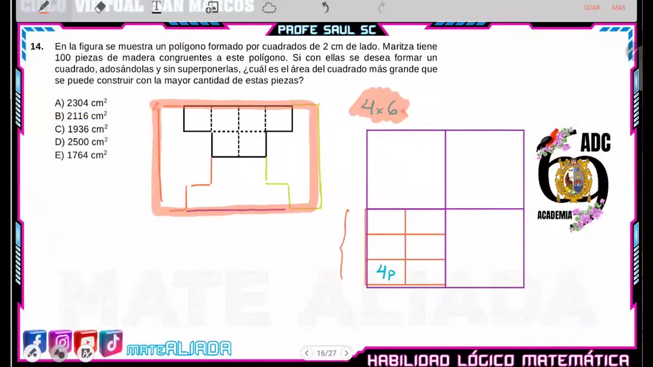 ADC SEMESTRAL PARALELO 2025 | Semana 15 | RM