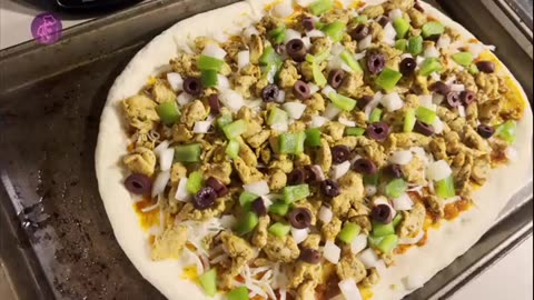 Deep dish chicken fajita pizza recipe