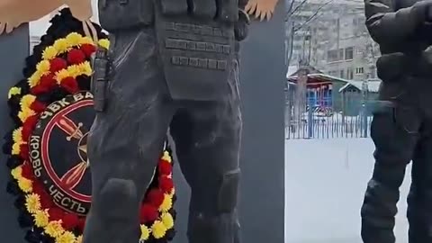 Памятник бойцам СВО–Братск, Сибирь