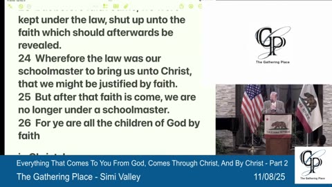 Everything That Comes To You From God, Comes Through Christ, And By Christ - Part 2