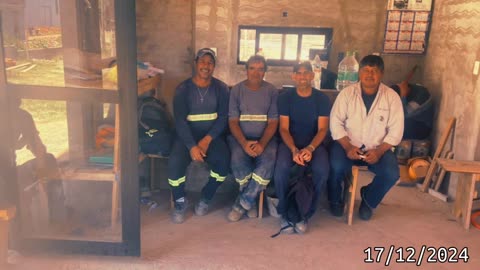 Momentos en la obra de COVISOLTAC - Diciembre 2024