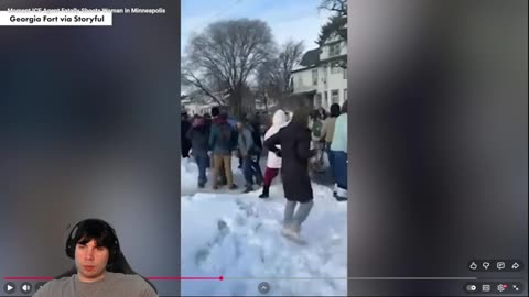 MOMENT ICE AGENT FATALLY SHOOTS WOMAN IN MINNEAPOLIS